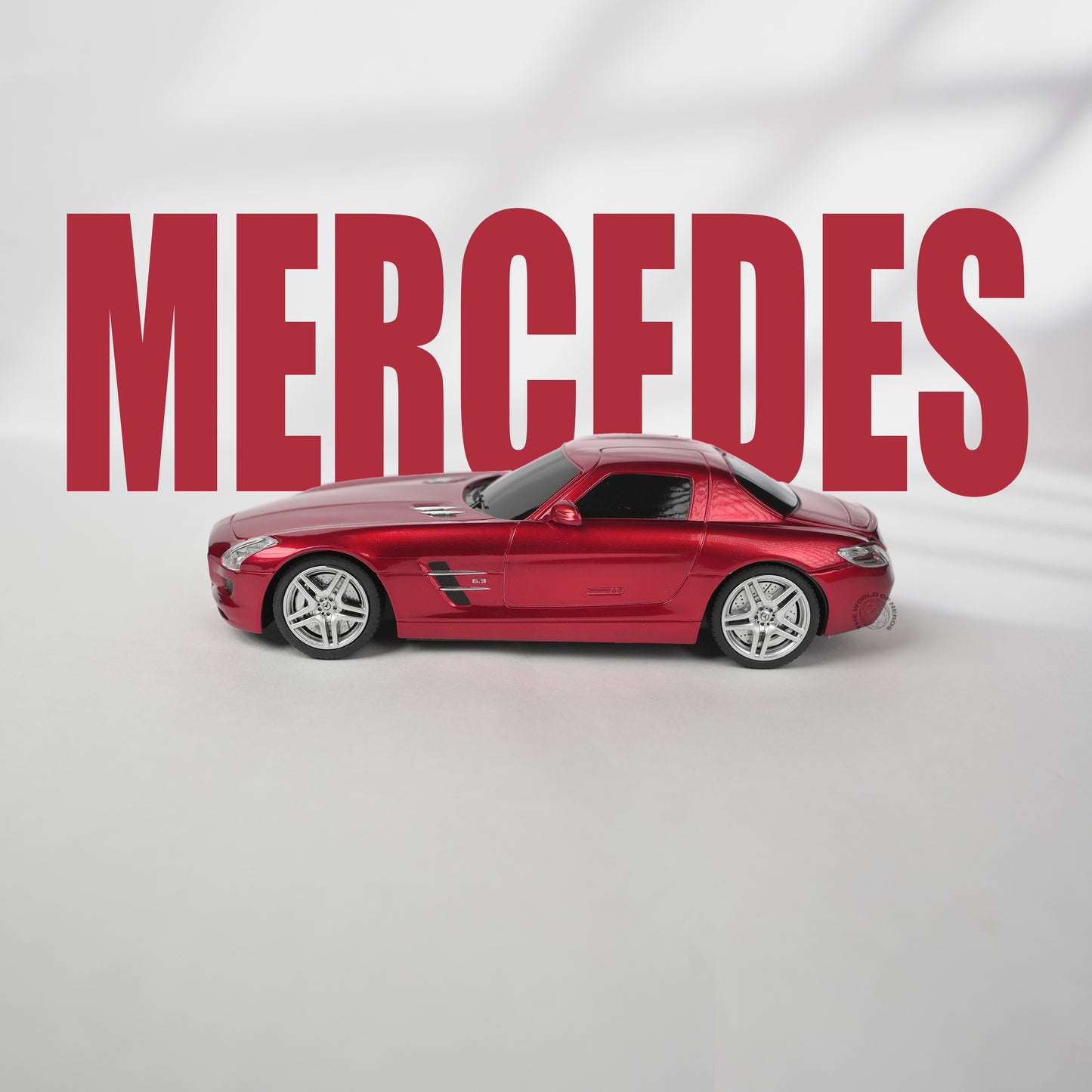 MERCEDES-BENZ SLS AMG-1:24-RED-R/C LICENSED - The World Of Nerds