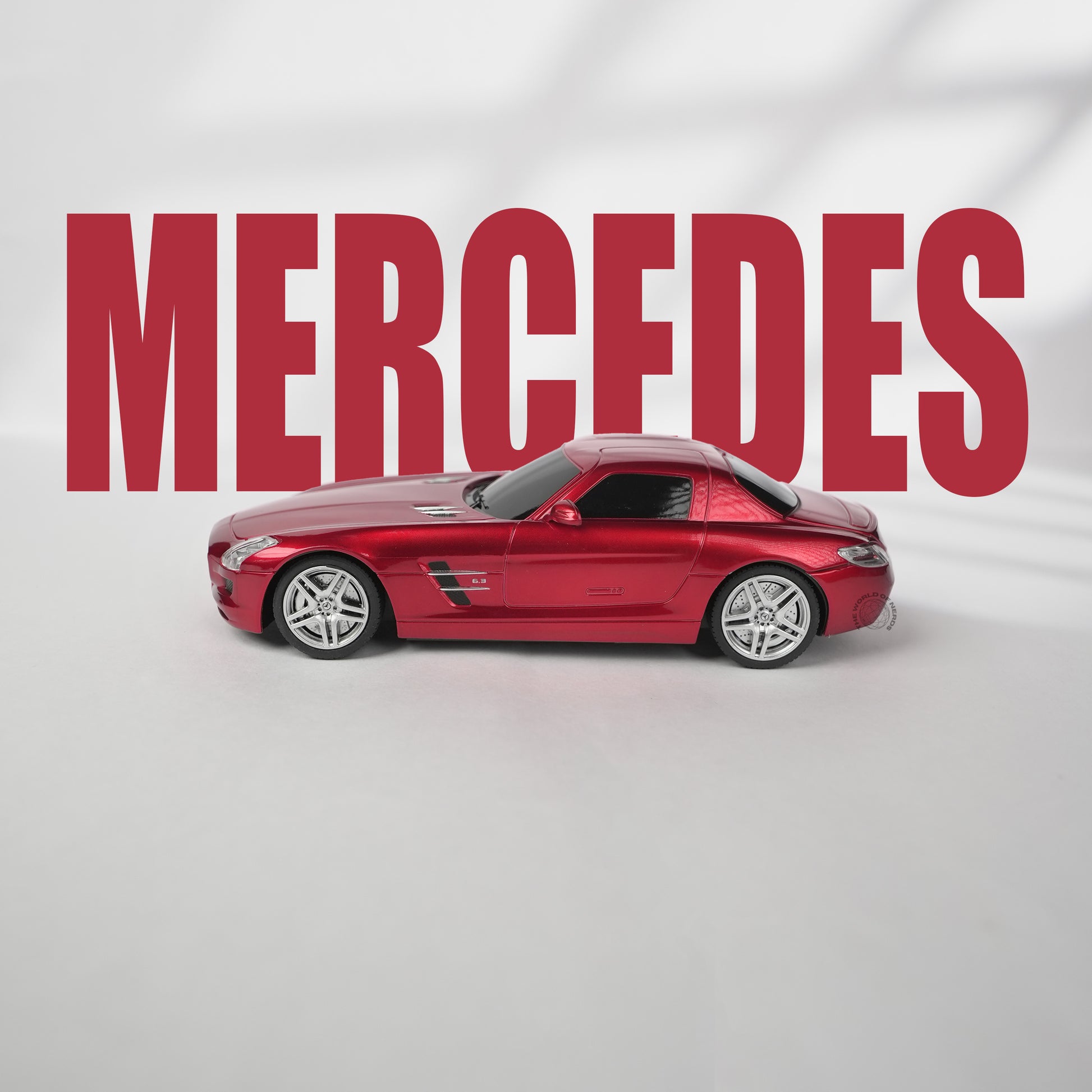 MERCEDES-BENZ SLS AMG-1:24-RED-R/C LICENSED - The World Of Nerds