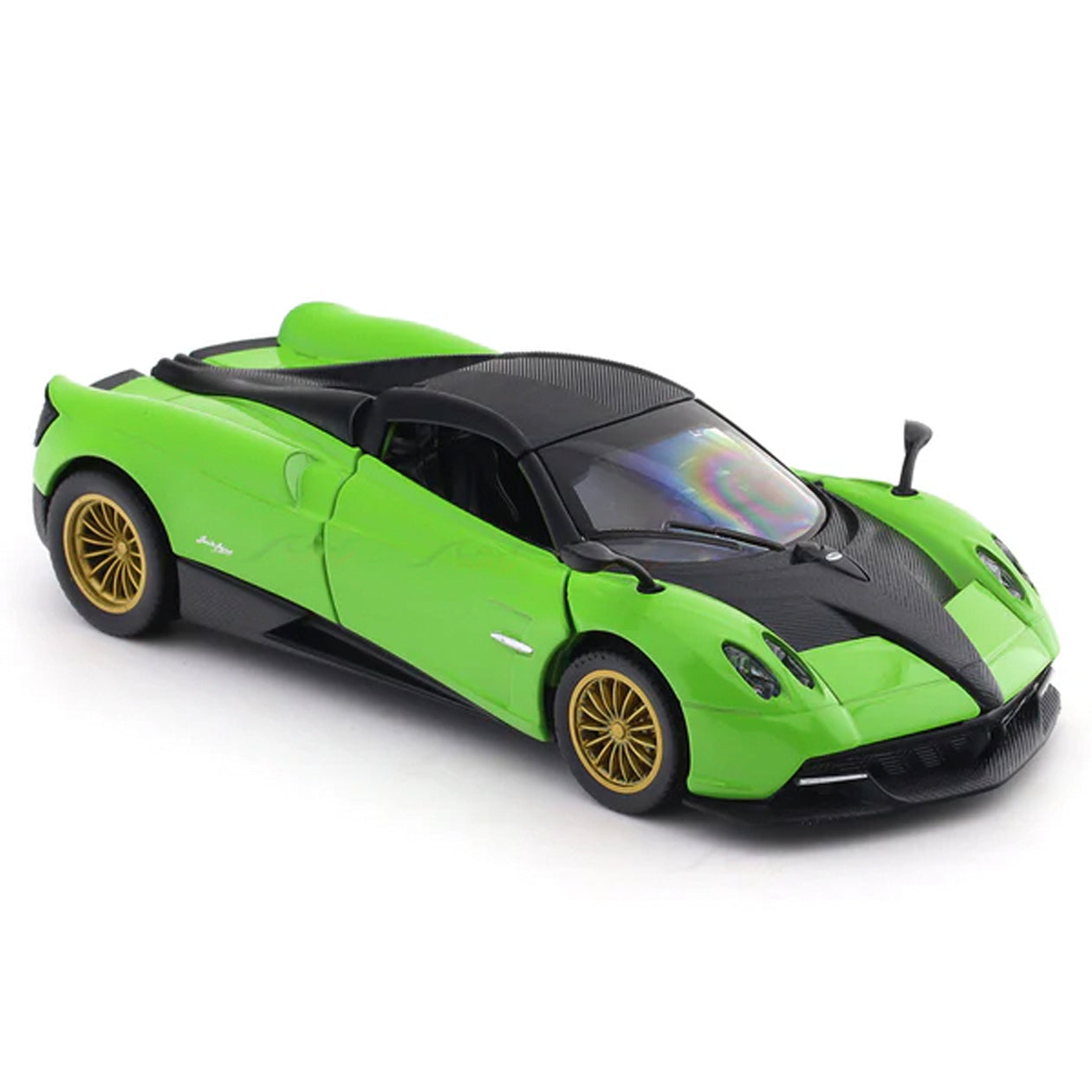 Pagani Huayra Roadster Green – MSZ - The World Of Nerds