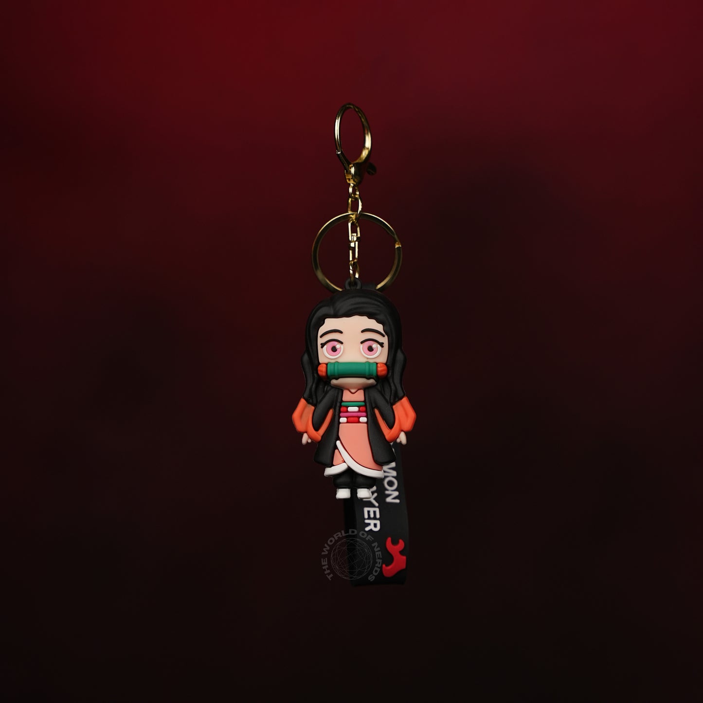 Nezuko Kamado Classic Anime Chibi Keychain