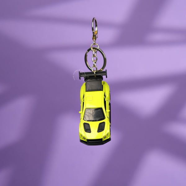 Green Bentley Sports Car Keychain