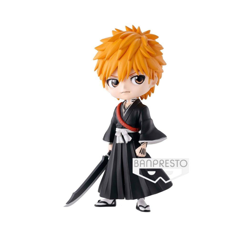 BANPRESTO BLEACH ICHIGO KUROSAKT Q POSKET