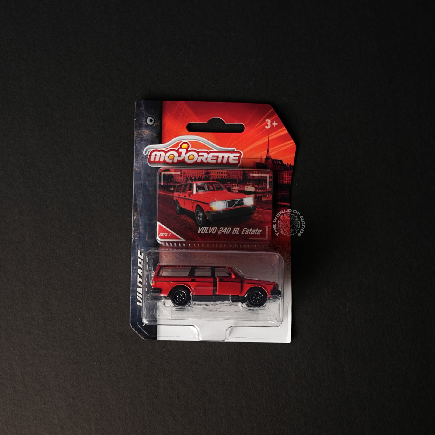 Majorette Volvo 240 GL Estate Vintage Diecast Model Car - The World Of Nerds