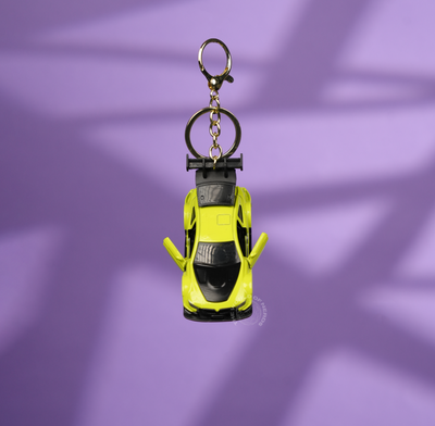 Green BMW Car Keychain