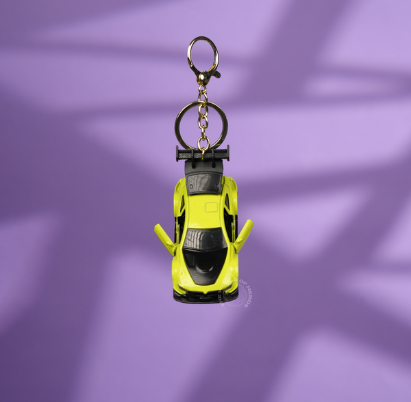 Green BMW Car Keychain