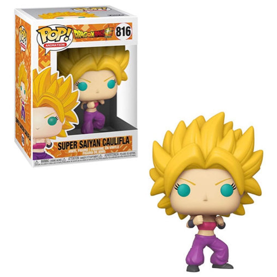 FUNKO POP! ANIMATION:DRAGON BALL SUPER SAIYAN CAULIFLA-816