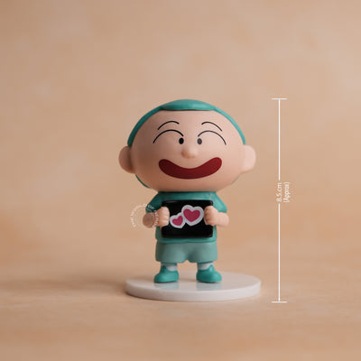 Crayon Shin-chan Figurine Set – Pack of 6 Cute Cartoon Characters - 2
