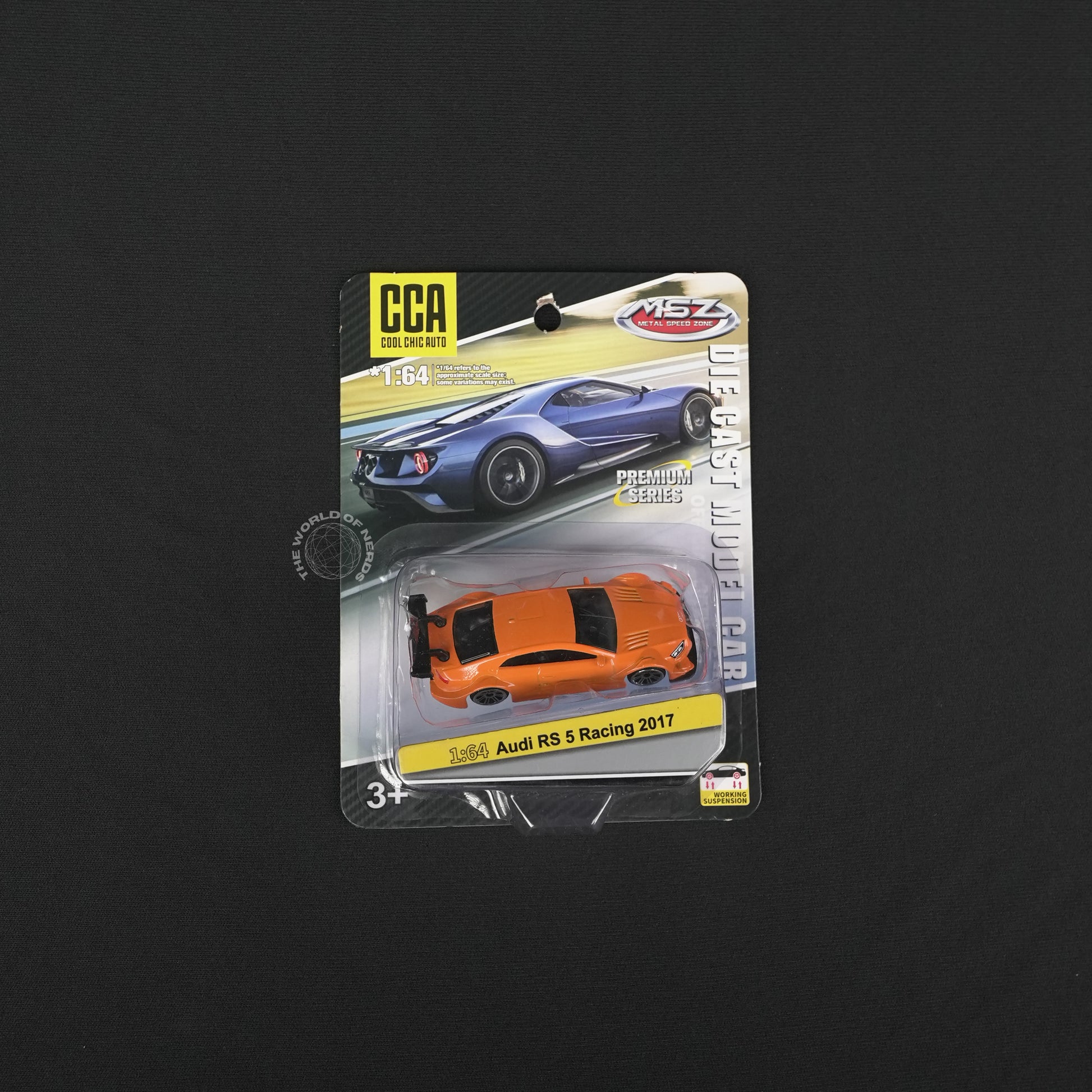 Audi RS 5 Racing 2017 -- Orange -- CCA - The World Of Nerds