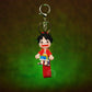 One Piece Monkey D. Luffy Laughing Chibi 3D Rubber Keychain - The World Of Nerds