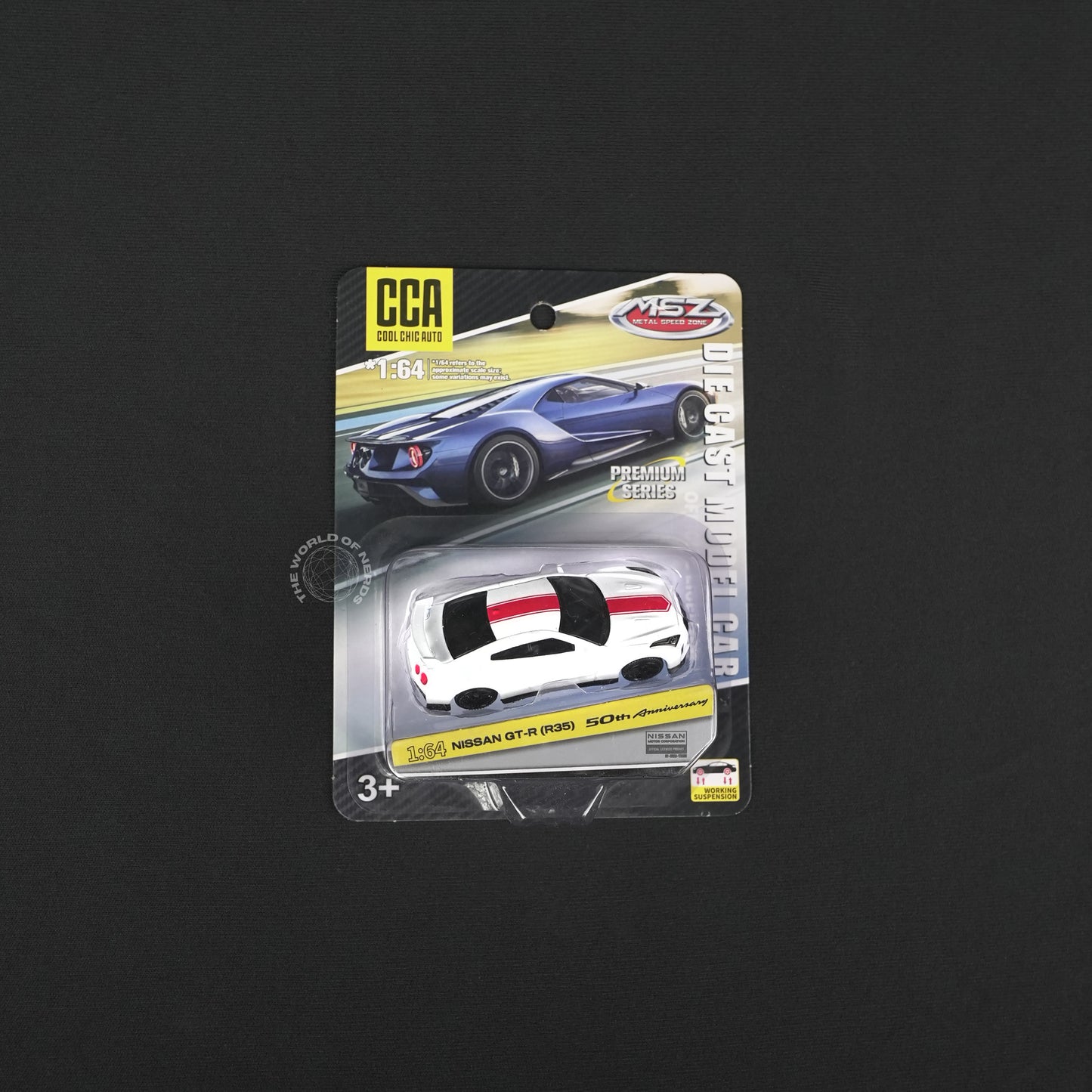Nissan GTR (R35) -- White -- CCA - The World Of Nerds