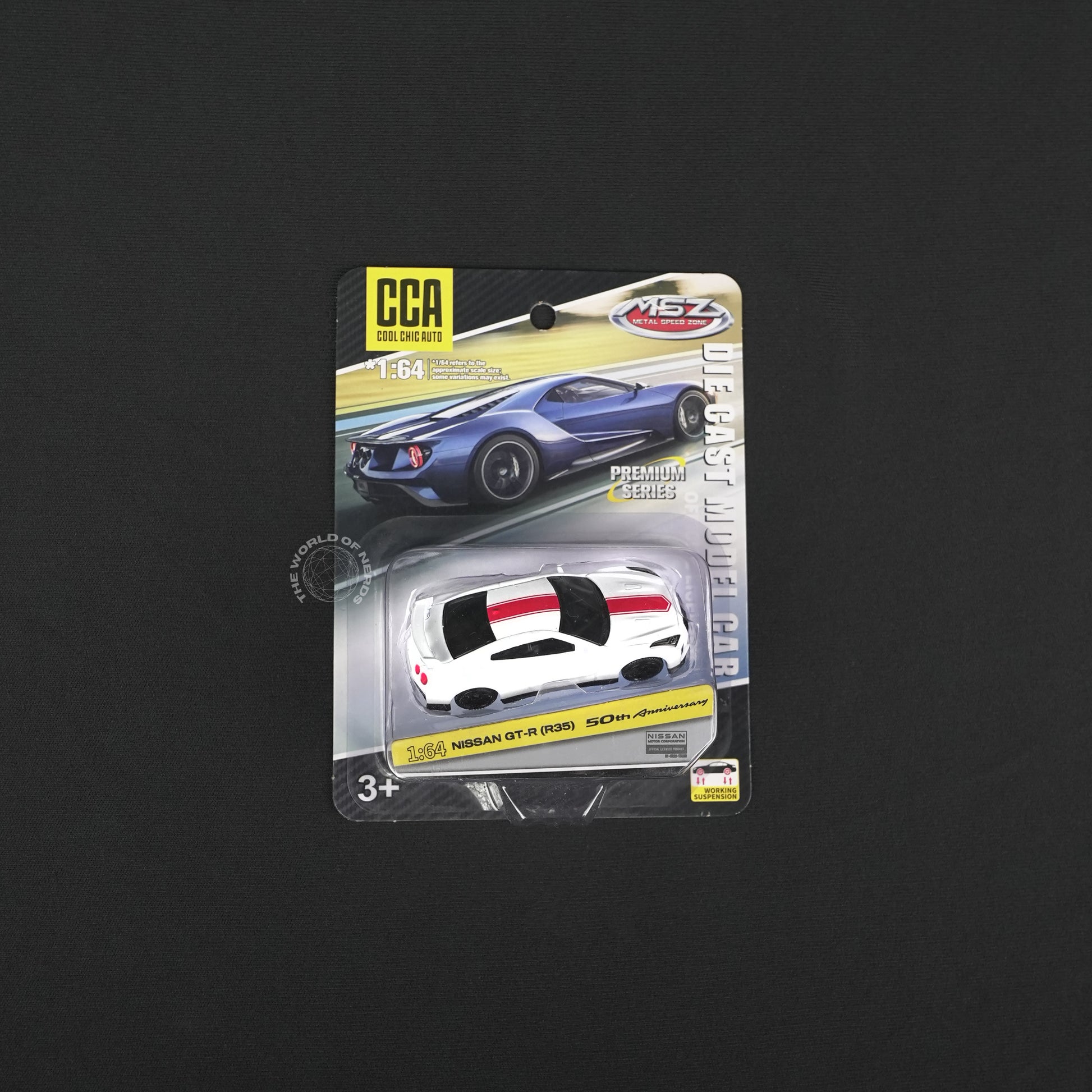 Nissan GTR (R35) -- White -- CCA - The World Of Nerds