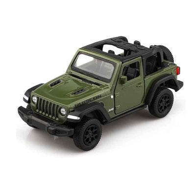 RMZ City Jeep Wrangler Rubicon 2DR Pullback Scale Model - 1:32