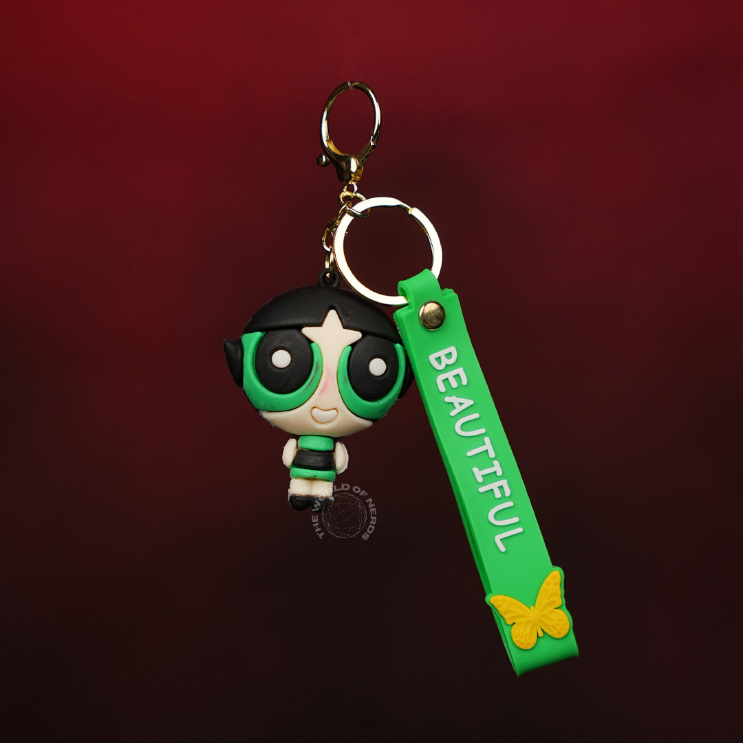 Buttercup Powerpuff Girls Keychain