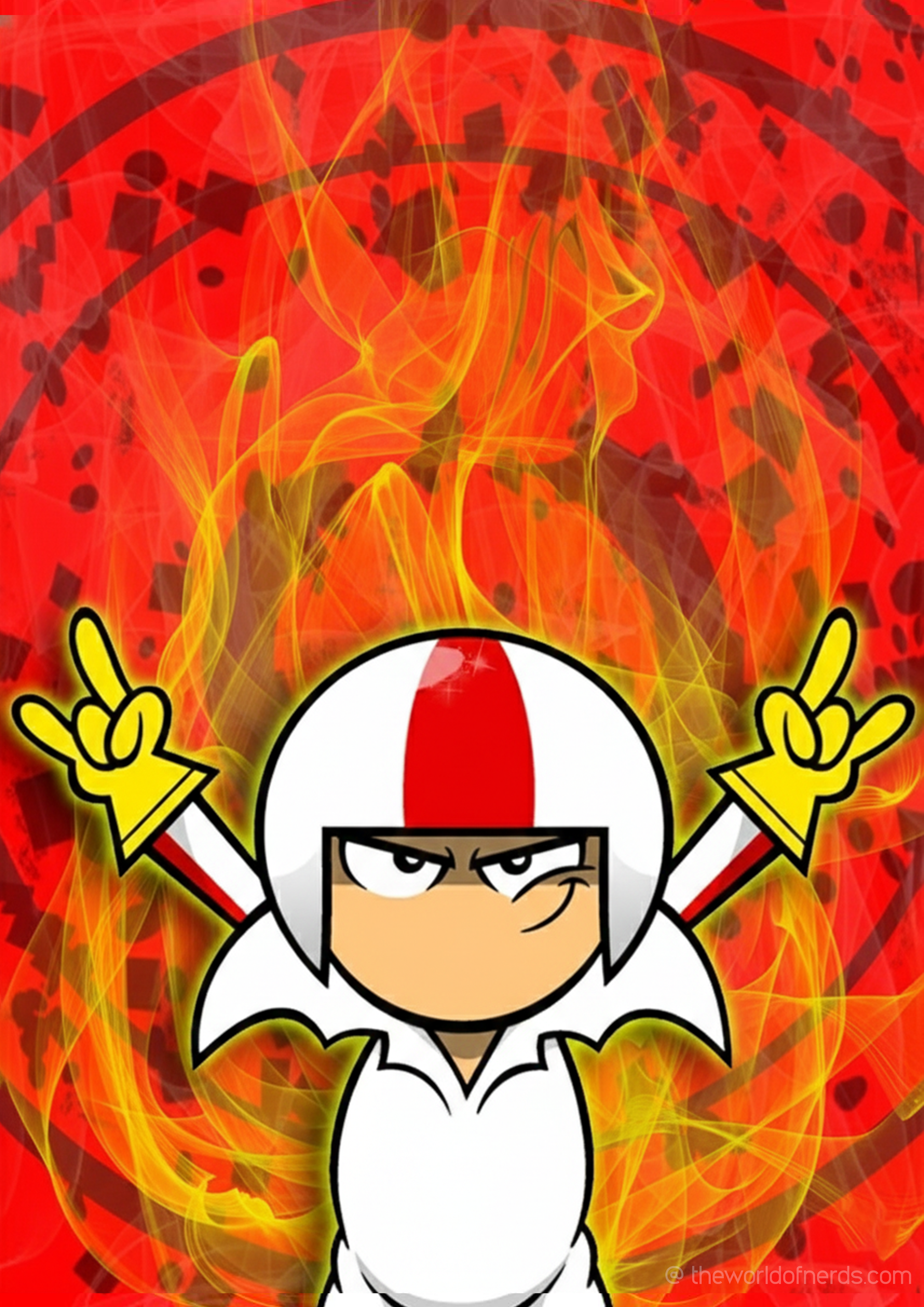 Kick Buttowski A3+ HD Cartoon Wall Poster - The World Of Nerds