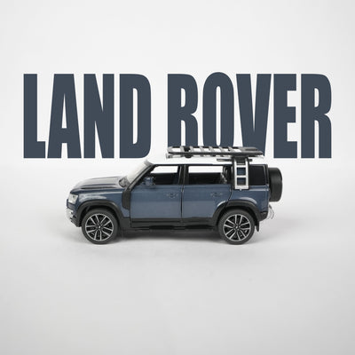 Land Rover Defender 110 Blue Model Car - 1:32 Scale Diecast