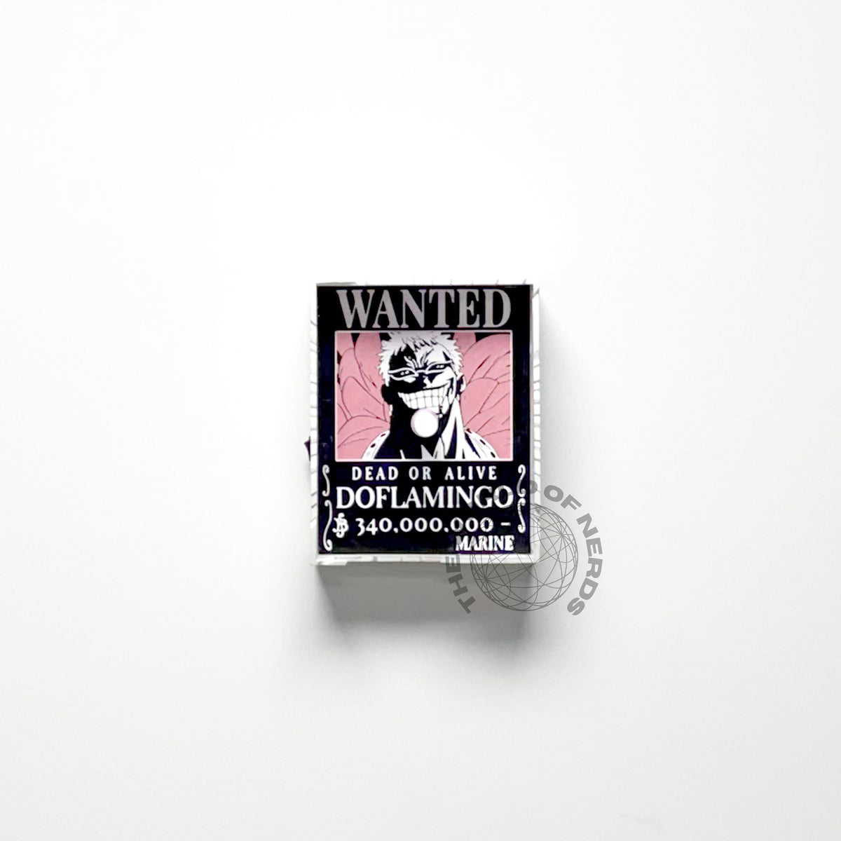 Donquixote Doflamingo Wanted Shadow Light Box – One Piece LED Wall Decor