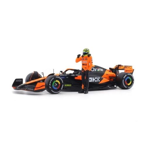 BBURAGO MCLAREN MCL 38 MIAMI GRAND PRIX 2024 LANDO NORRIS SCALE - 1:24