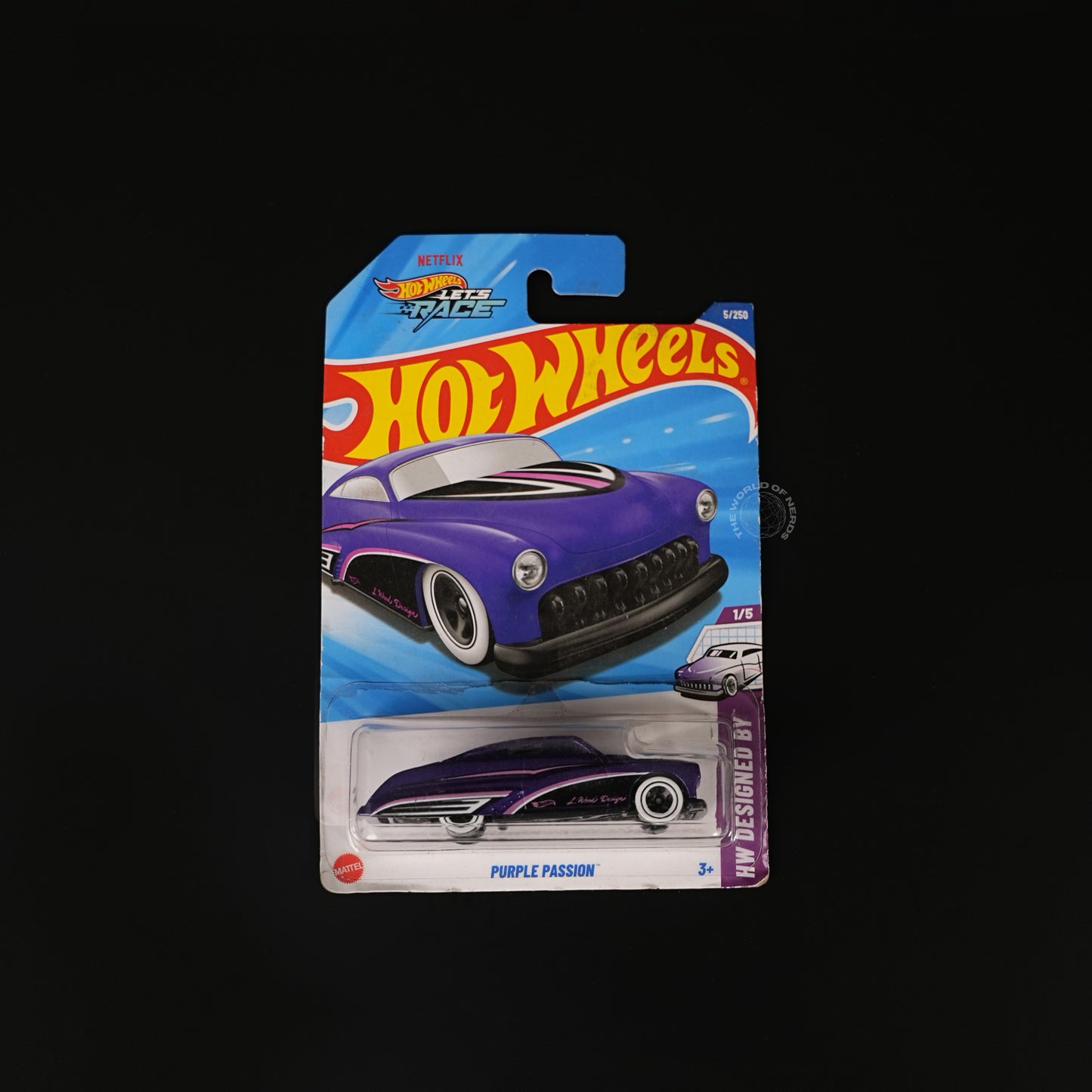 Hot Wheels Purple Passion Imported Die-Cast Collectible Car - The World Of Nerds