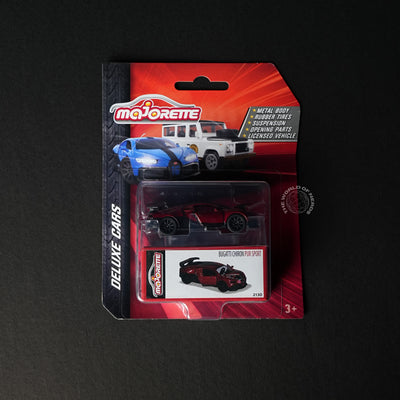 Majorette Deluxe Cars – Bugatti Chiron Pur Sport Diecast Model