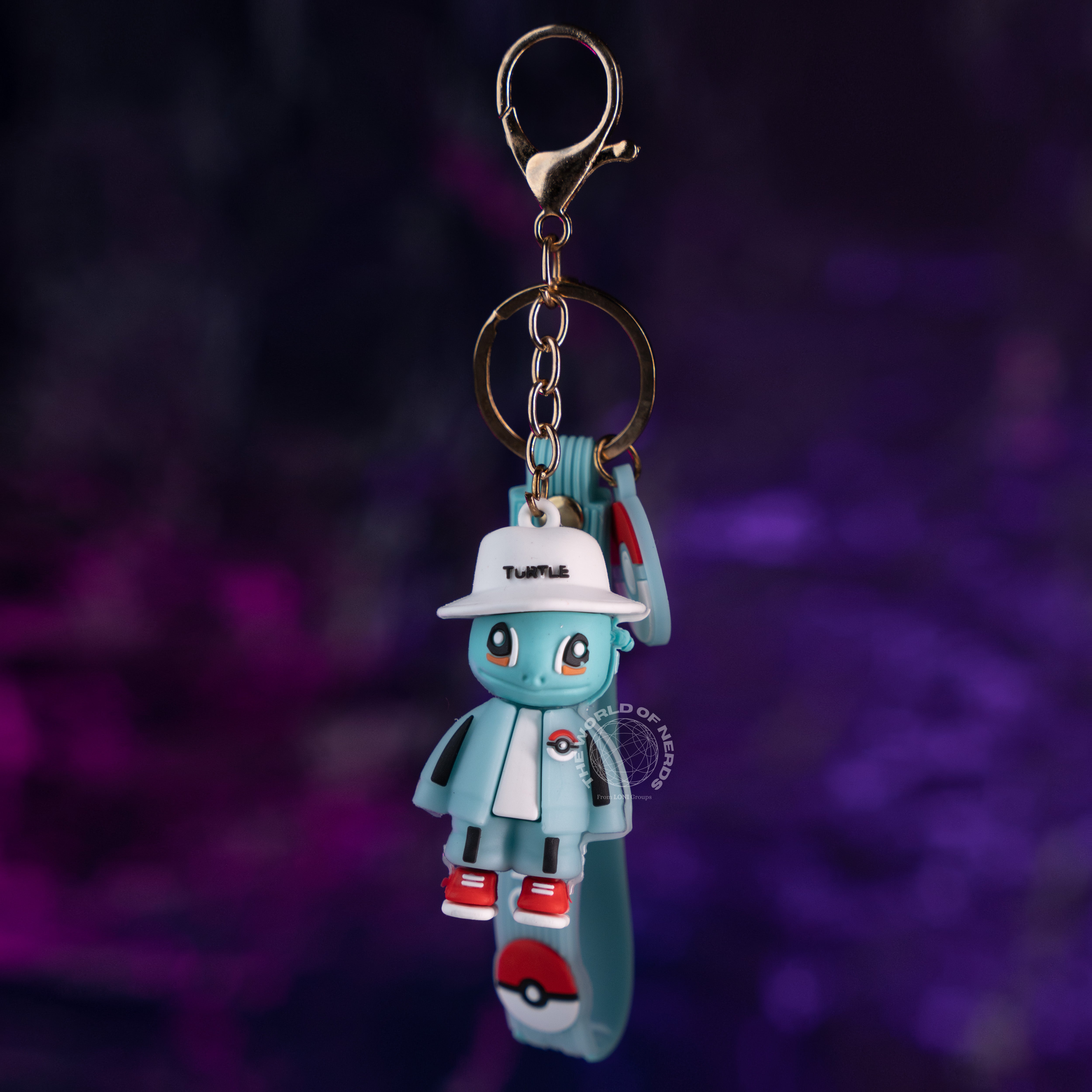 POKEMON SQUIRTLE IN TRACKSUIT KEYCHAIN