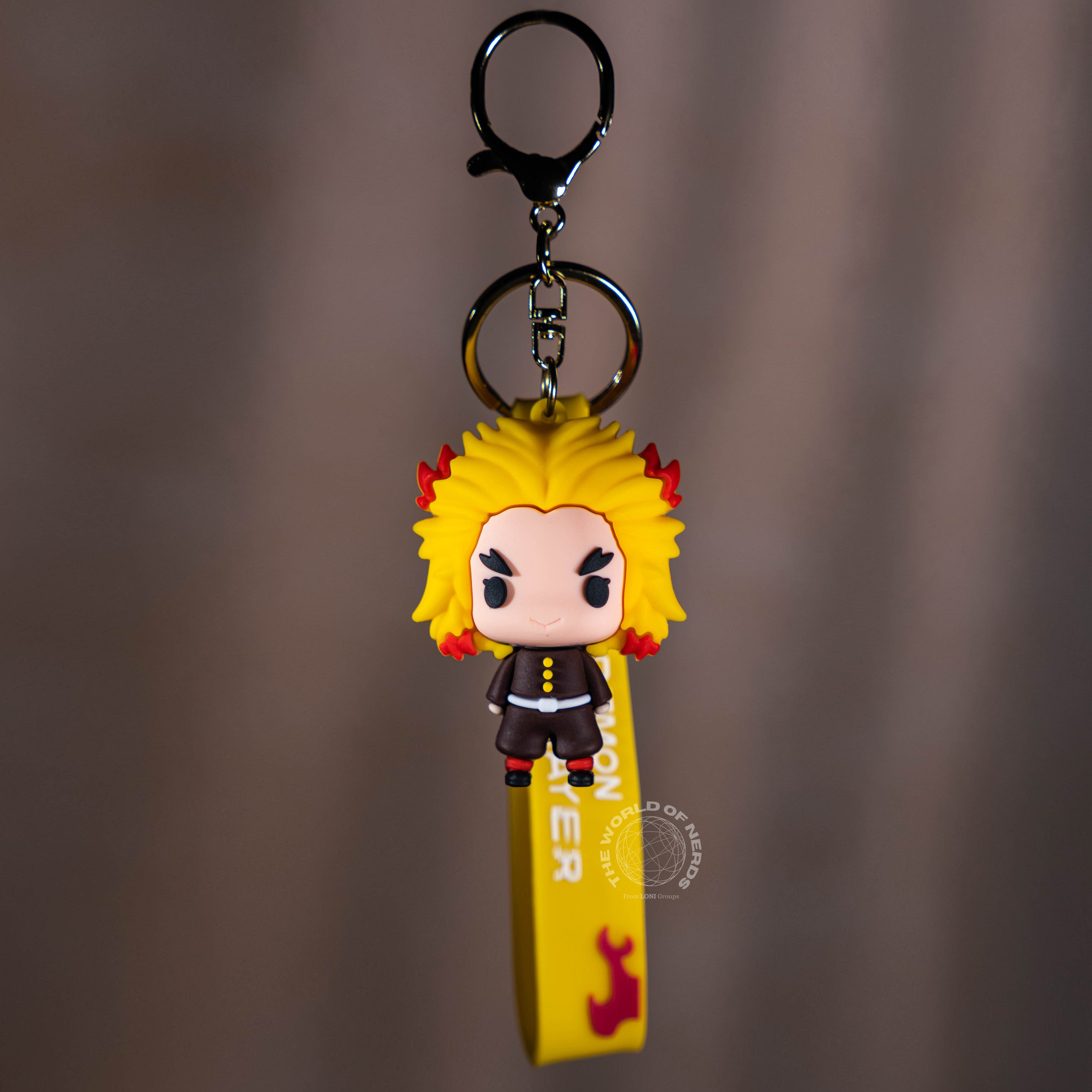 DEMON SLAYER KYOJURO RENGOKU KEYCHAIN