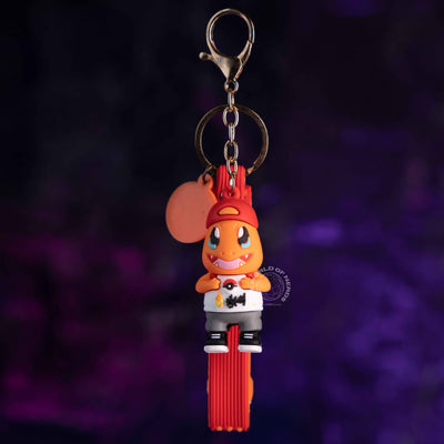 Pokemon Charmeleon Keychain - Charming Charmander Keychain for Collectors