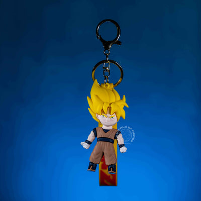 Dragon Ball Z Goku Keychain - Super Saiyan Collectible Accessory