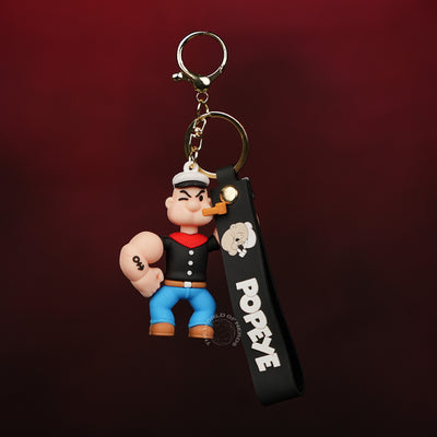 Popeye Cartoon Keychain
