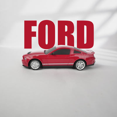 FORD MUSTANG SHELBY GT500- 1:24-RED-R/C LICENSED