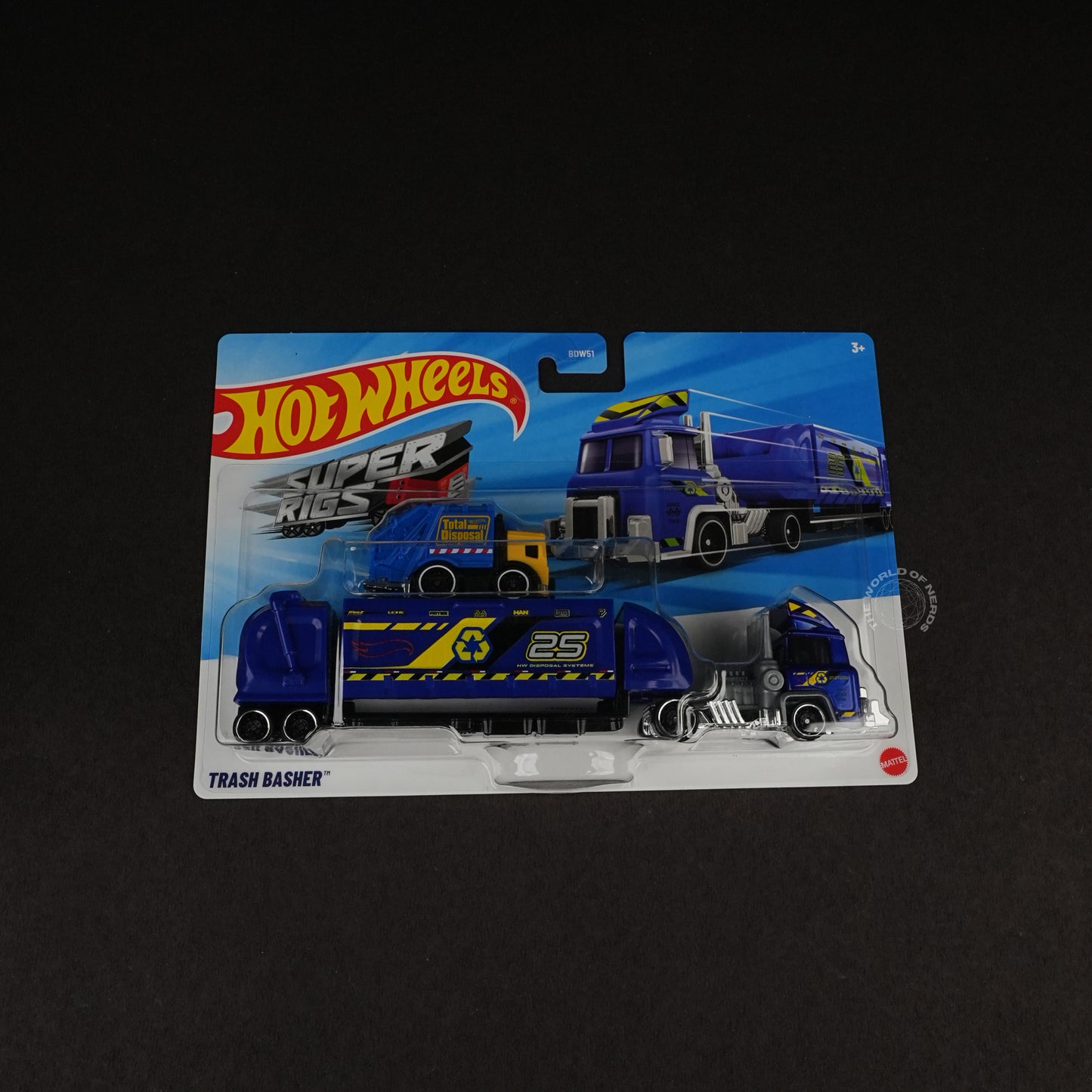 Hot Wheels Recycle Truck Diecast – Trash Basher - The World Of Nerds