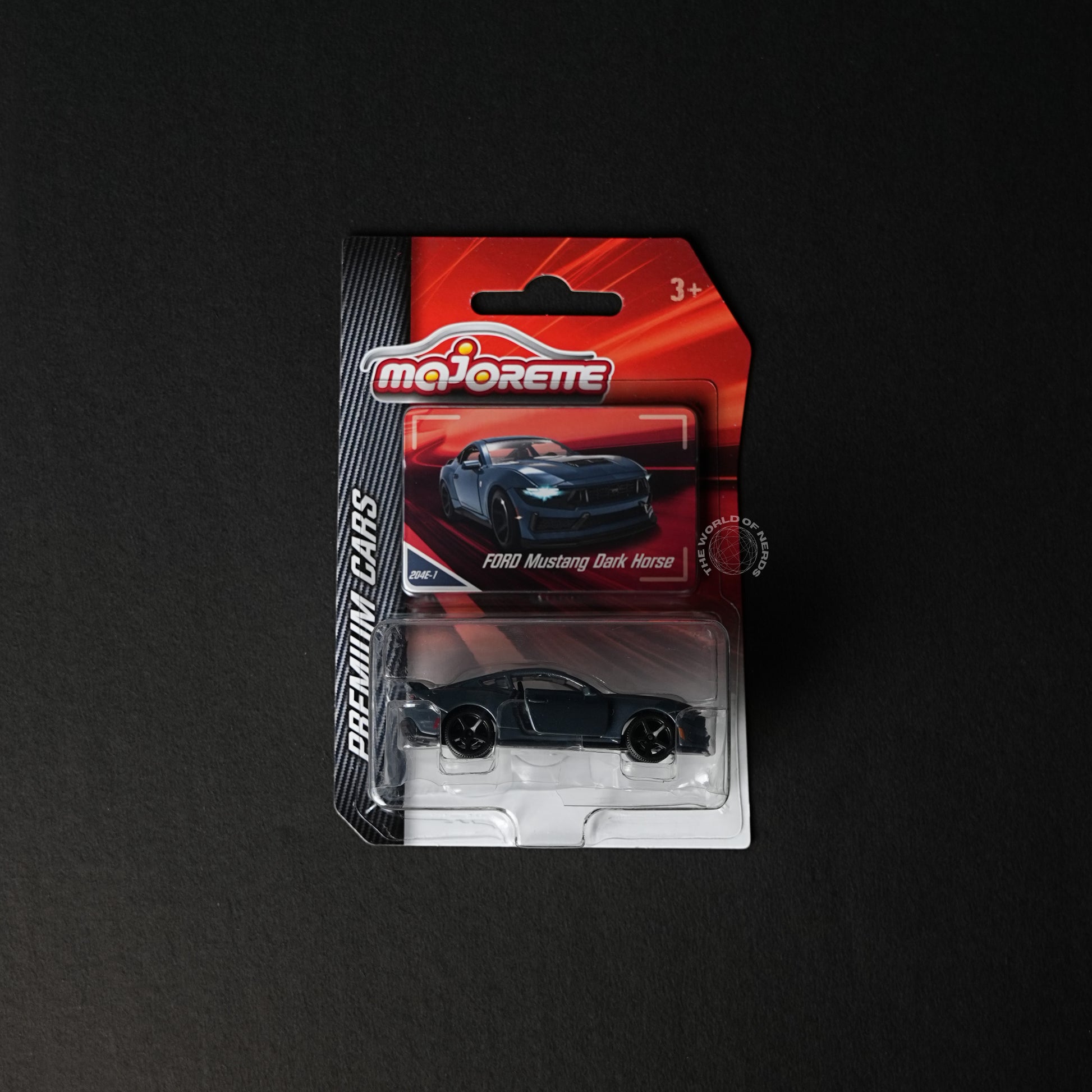Majorette Ford Mustang Dark Horse Diecast Model Car - The World Of Nerds