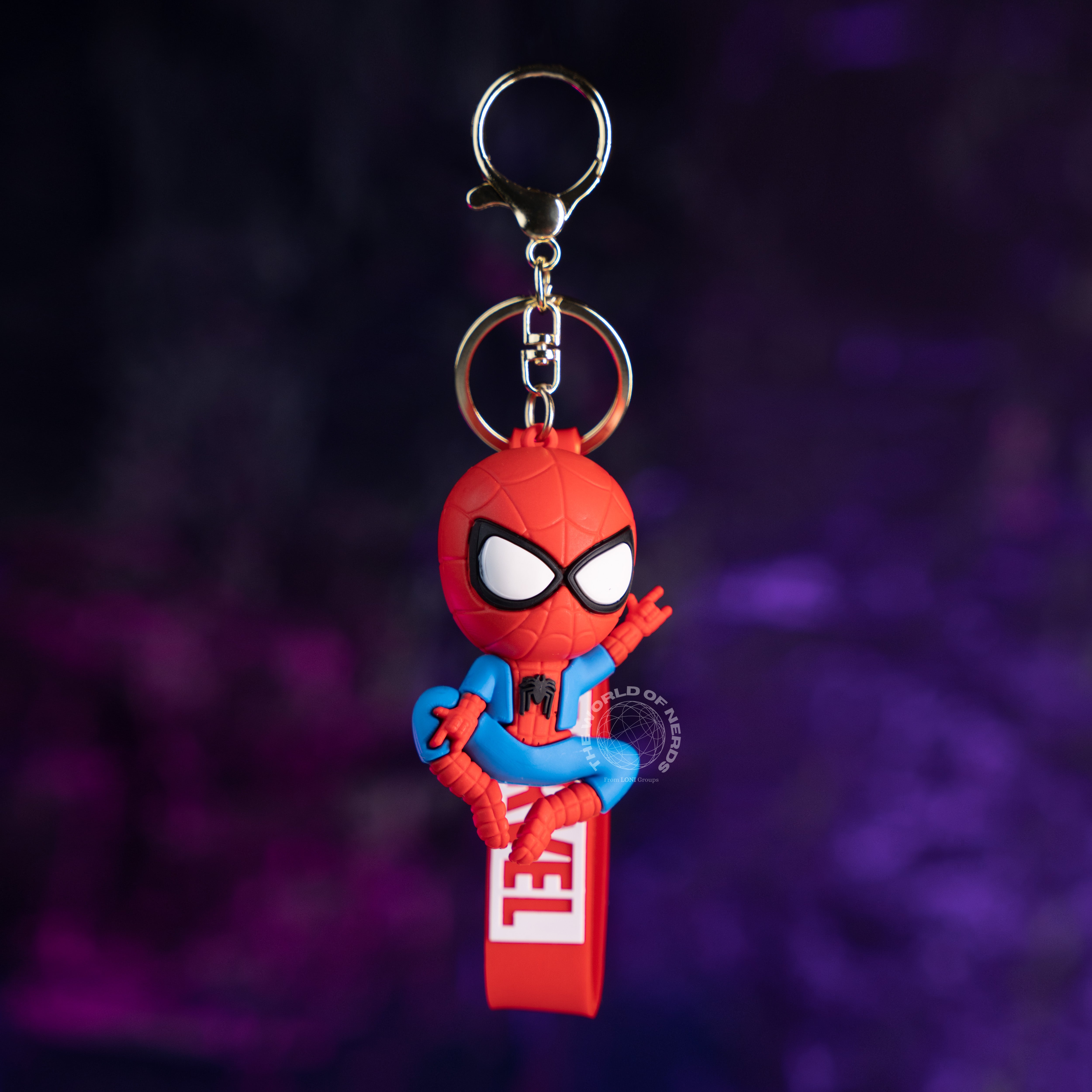 SPIDER MAN KEYCHAIN