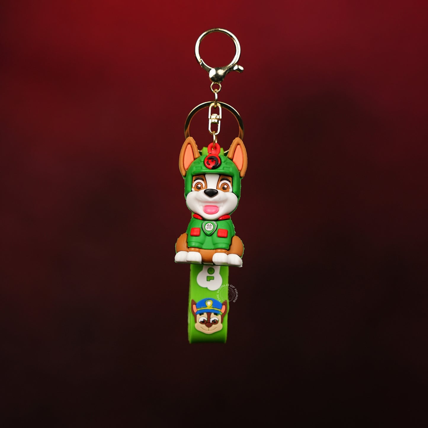 Tracker Paw Patrol Jungle Pup Keychain