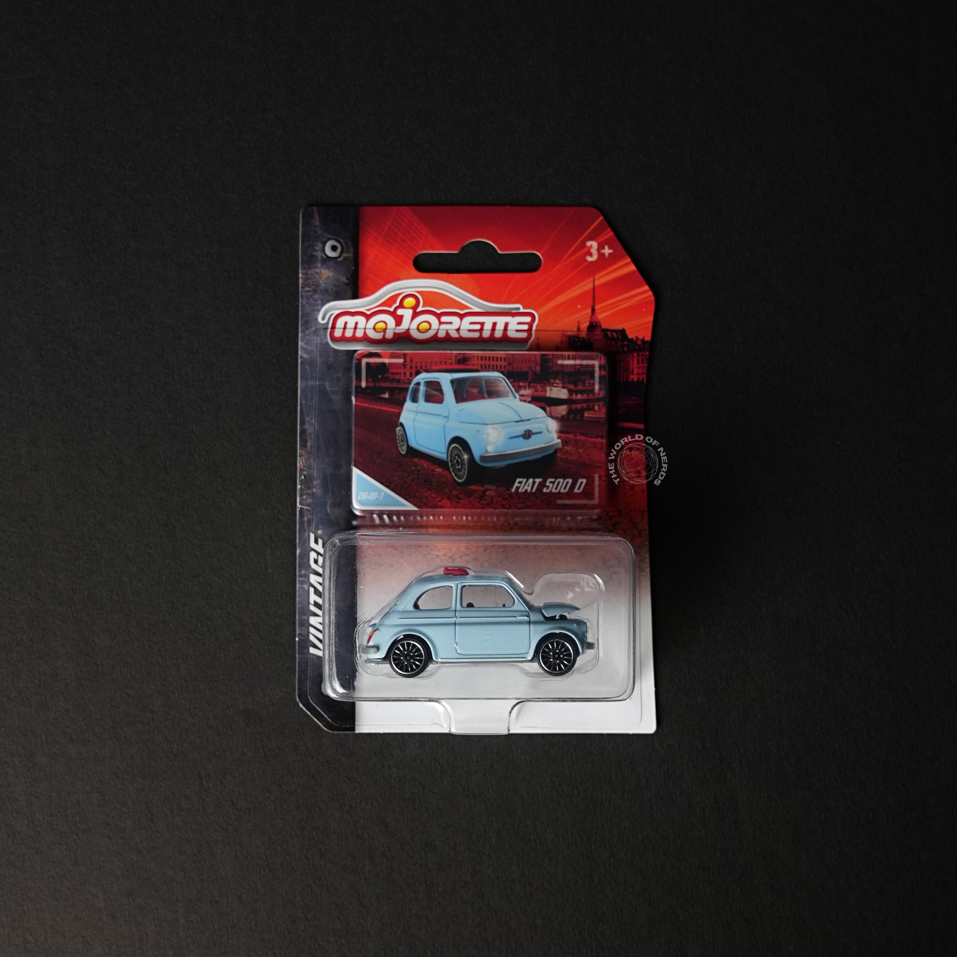 Majorette Fiat 500 D Vintage Diecast Model Car - The World Of Nerds