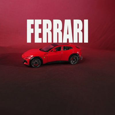 Ferrari Purosangue Diecast Model Car – 1:22 Scale (Red)