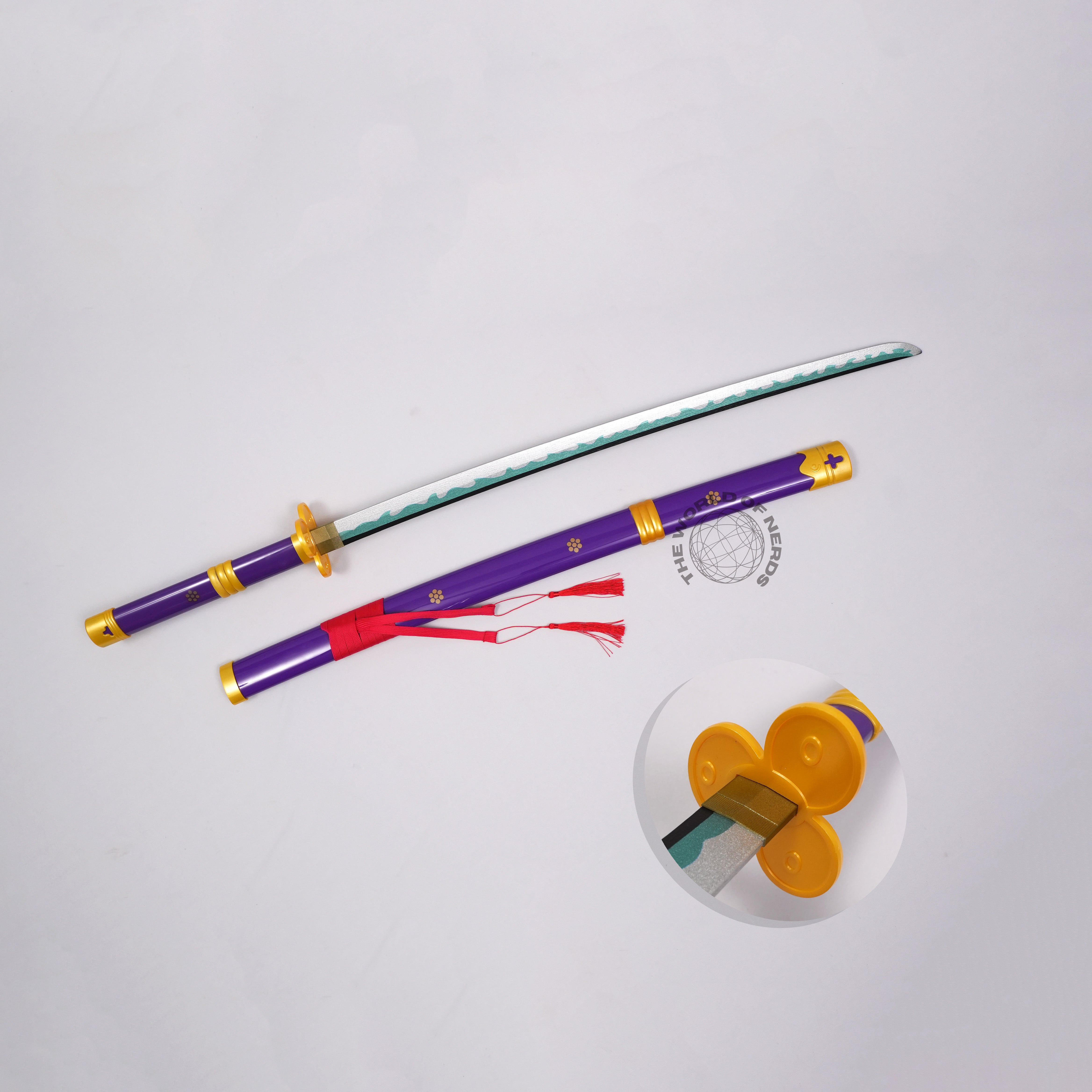 ZORO PURPLE ENMA WOODEN KATANA – The World Of Nerds