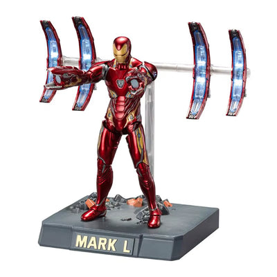 Iron Man Mark L Figure – ZD Toys Premium Nano-Tech Edition with Weapon Set