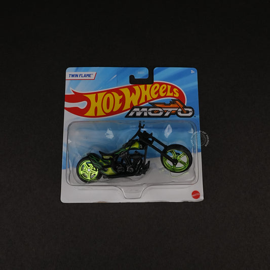 Hot Wheels Chopper Bike Diecast – Twin Flame