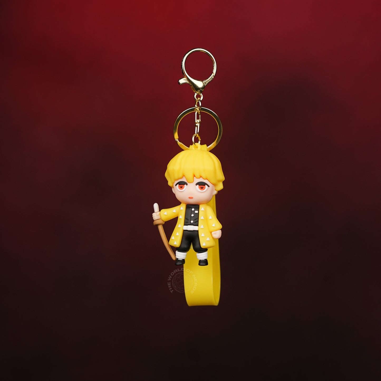 Zenitsu Agatsuma Classic Chibi Keychain