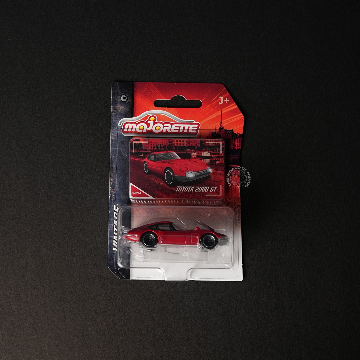 Majorette Toyota 2000GT Vintage Diecast Model Car - The World Of Nerds