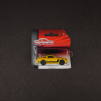 Majorette Yellow Sports Car Diecast Model in Blister Pack