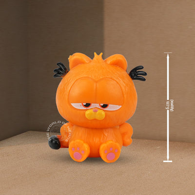 Garfield Collectible Figurines – Set of 6 Cute Cartoon Stacking Toys - 2
