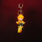 Zenitsu Agatsuma Thunder Strike Pose Keychain
