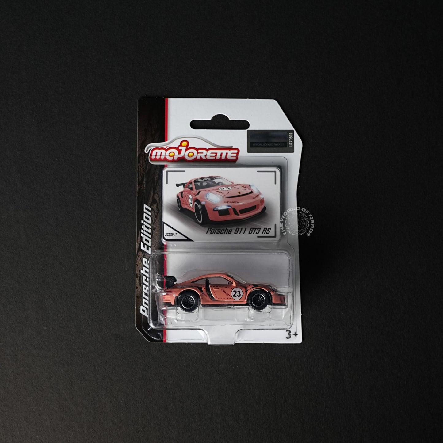 Majorette Porsche 911 GT3 RS Pink Pig Edition - The World Of Nerds