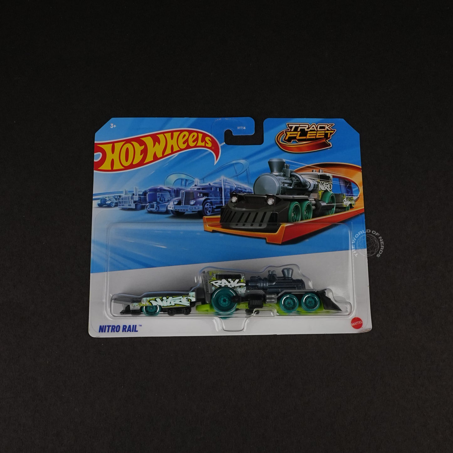 Hot Wheels Track Fleet Nitro Rail Die-Cast Car - The World Of Nerds