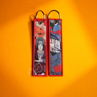 Itachi Uchiha Keychain | Sharingan Akatsuki Collectible Anime Keychain