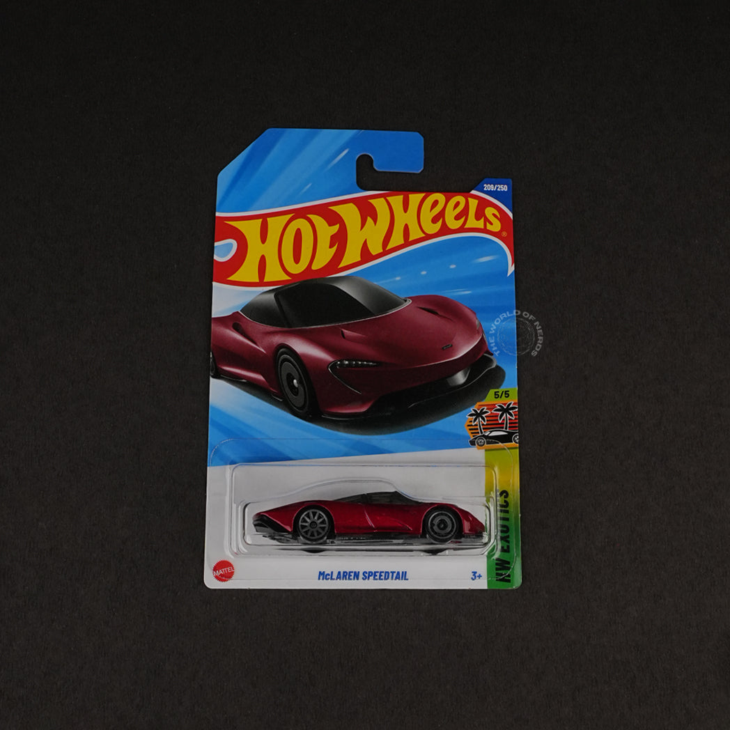 Hot Wheels Exotic Series McLaren Speedtail Diecast