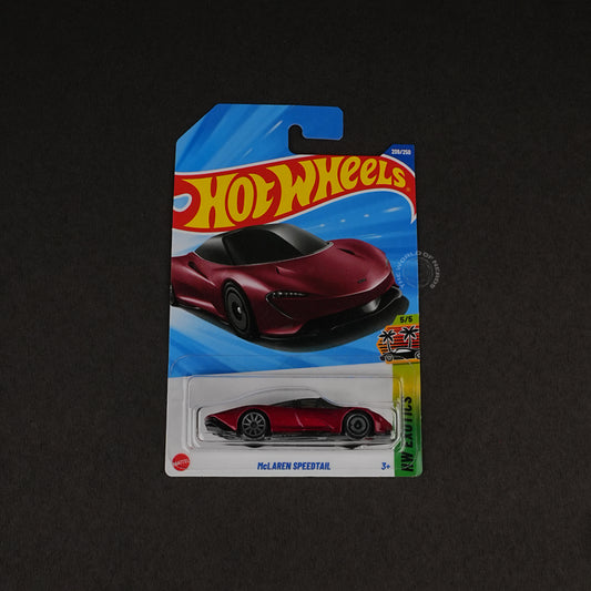 Hot Wheels Exotic Series McLaren Speedtail Diecast