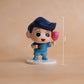 Crayon Shin-chan Figurine Set – Pack of 6 Cute Cartoon Characters