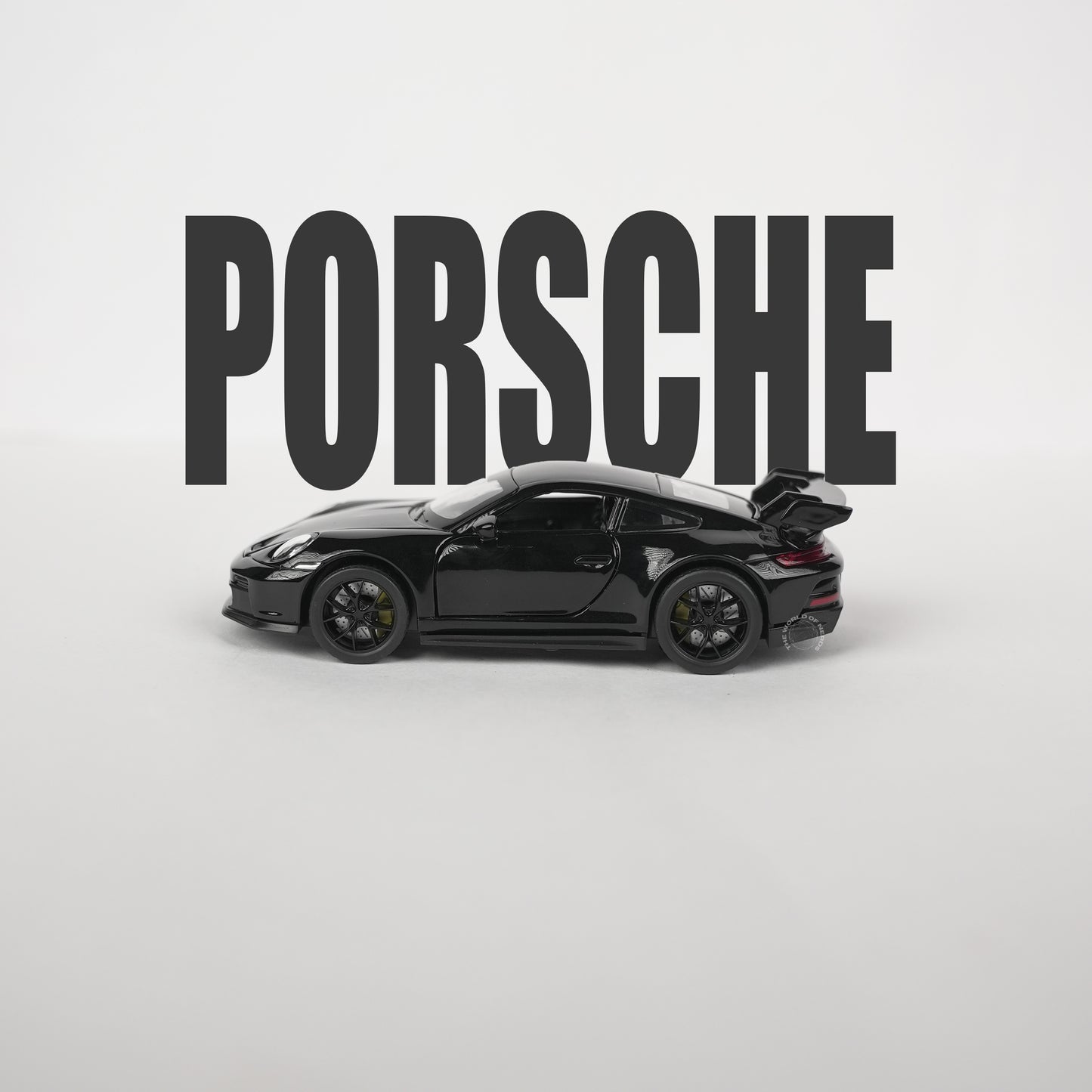 Porsche 911 GT3 Black Model Car - 1:32 Scale Diecast